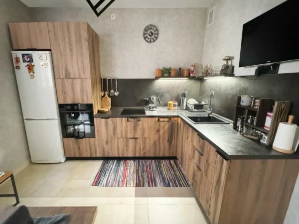 Угловая Кухня ИШ6839: Практичный и Эстетичный Выбор для Лофта