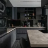 Угловая Кухня ТШ3178 Прето – Идеальное Решение для Лофт Интерьера
